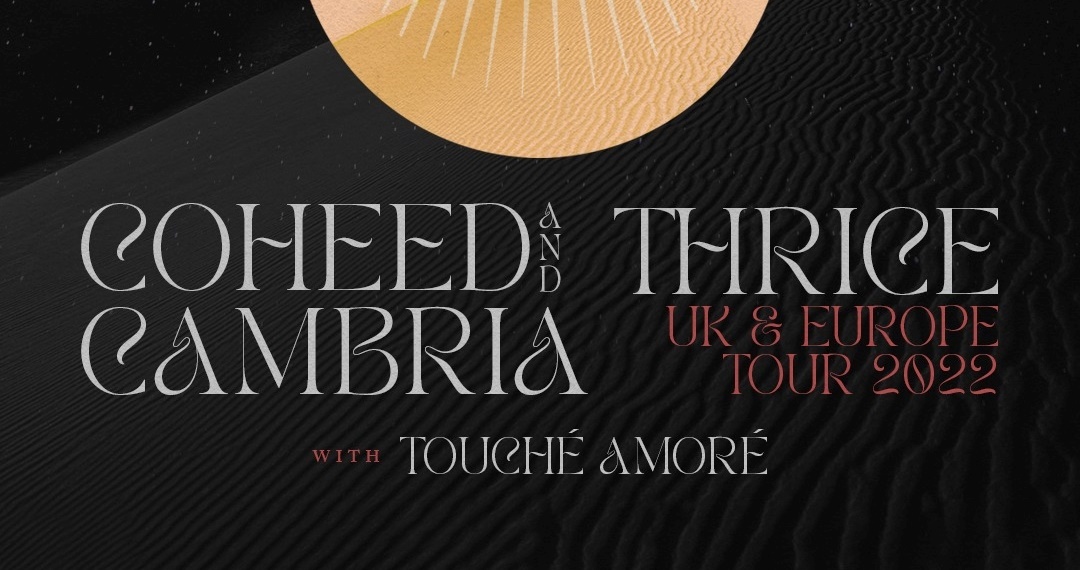 thrice europe tour